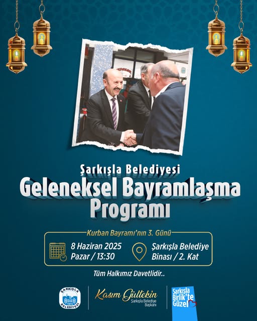 BAYRAMLAŞMA PROGRAMIMIZA DAVETLİSİNİZ