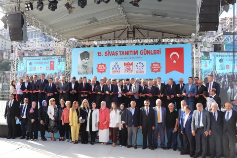 15.Sivas Tanıtım Günleri, Belediyemiz folklor ekibiyle başladı..